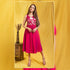 Beet Root Incut Women Dress , Front